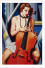 Woman with Cello, 2001 by Catherine Abel