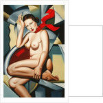 Orange Scarf by Catherine Abel