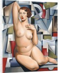 Seated Cubist Nude, 2003 by Catherine Abel