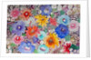 floral quilt by Neela Pushparaj
