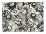 floral in black and white, 1998 by Neela Pushparaj