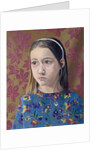 Painting of a Young Girl, 1993 by Alan Byrne