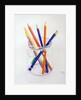 Coloured Pencils in a Jar, 1980 by Alan Byrne