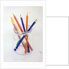 Coloured Pencils in a Jar, 1980 by Alan Byrne