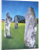 Kilmartin Stones 2, 2018 by Ann Brain