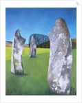 Kilmartin Stones 2, 2018 by Ann Brain