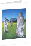 Kilmartin Stones 2, 2018 by Ann Brain