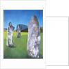 Kilmartin Stones 2, 2018 by Ann Brain