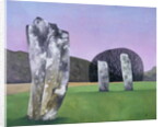 Kilmartin Stones 1, 2018 by Ann Brain