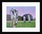 Kilmartin Stones 1, 2018 by Ann Brain