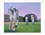 Kilmartin Stones 1, 2018 by Ann Brain