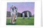 Kilmartin Stones 1, 2018 by Ann Brain