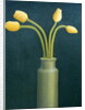 Four Yellow Tulips, 1982 by Ann Brain