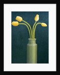 Four Yellow Tulips, 1982 by Ann Brain