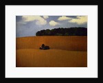 Ploughed Field, 1990 by Ann Brain