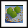 Three Green Apples, 2009 by Ann Brain