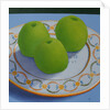 Three Green Apples, 2009 by Ann Brain