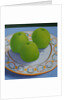 Three Green Apples, 2009 by Ann Brain