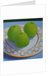 Three Green Apples, 2009 by Ann Brain