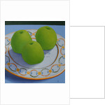 Three Green Apples, 2009 by Ann Brain