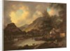 Castle Crag Borrowdale by Julius Caesar Ibbetson
