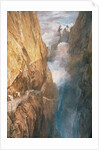 Passage of Mount St. Gotthard from the Devil's Bridge, 1804 by Joseph Mallord William Turner
