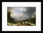 Belle Isle Windermere in a Storm by Philip James de Loutherbourg