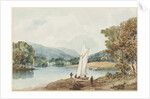 Lily of the Valley Island, Lake Windermere, Lake District, Cumbria, 1827 by John Harden