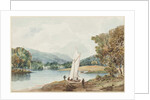 Lily of the Valley Island, Lake Windermere, Lake District, Cumbria, 1827 by John Harden