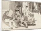Jessy and three children, 1815 by John Harden