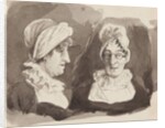 Two views of Mrs H by John Harden