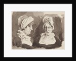 Two views of Mrs H by John Harden