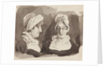 Two views of Mrs H by John Harden