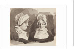 Two views of Mrs H by John Harden
