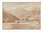 Fields outside Brathay, 1812 by John Harden