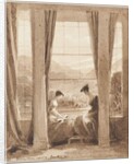 Drawing Room Windows, Brathay Hall, 1831 by John Harden