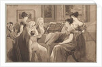 Singsong around a piano, 1806 by John Harden