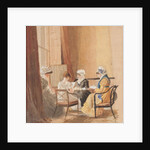 Reading and weaving by John Harden