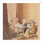 Reading and weaving by John Harden