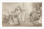 Luggage chaos at Whitehaven, 1829 by John Harden