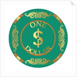 PokerChip , 2015 by Francois Domain