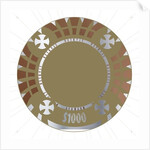 PokerChip , 2015 by Francois Domain