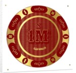 PokerChip 1M, 2015 by Francois Domain