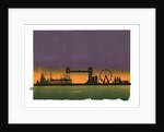 Sunset on London, 2015 by Francois Domain