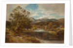 On the Llygwy, North Wales by Benjamin Williams Leader