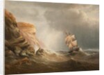 Rocky Coastal Scene by Edward King Redmore