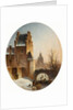 Winter Scene by School German