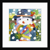 Snowman in snow, 2011 by Jennifer Abbott