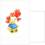 I love you bear - balloon, 2011 by Jennifer Abbott