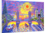 Sunset:Pool Of London, 2013 by David Newton